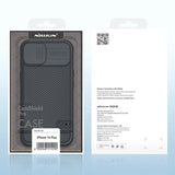 Nillkin CamShield Pro Case iPhone 14 Plus Armored Cover Camera Protector Grøn