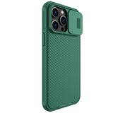 Nillkin CamShield Pro Case iPhone 14 Pro Max Armored Cover Camera Protector Green