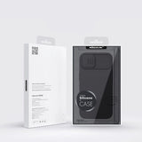 Nillkin CamShield Silky Silicone Case iPhone 14 case cover med kamera cover blå