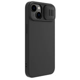 Nillkin CamShield Silky Silicone Case iPhone 14 Plus Case with Camera Protector Black