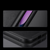 Nillkin CamShield Leather S Case iPhone 14 case cover med kamera cover sort