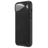 Nillkin CamShield Leather S Case iPhone 14 case cover med kamera cover sort