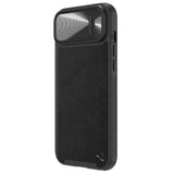 Nillkin CamShield Leather S Case iPhone 14 Plus case med kamera cover sort