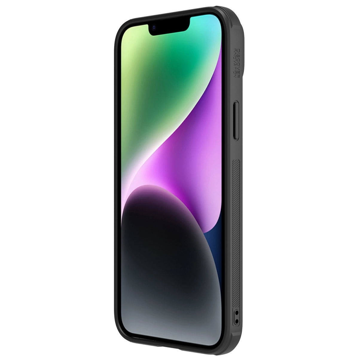 Nillkin CamShield Leather S Case iPhone 14 Plus case med kamera cover sort