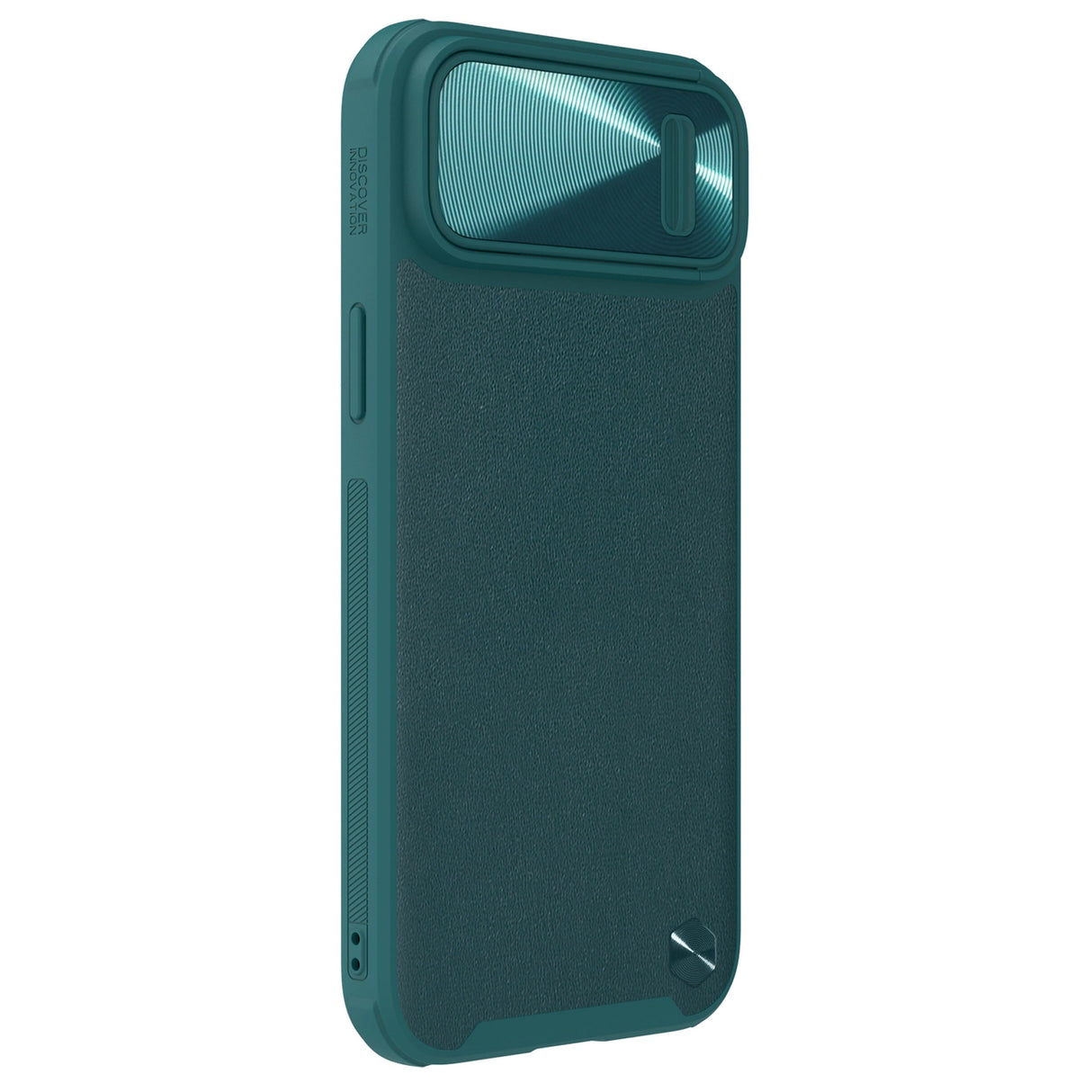 Nillkin CamShield Leather S Case iPhone 14 Plus cover med kamera cover grøn