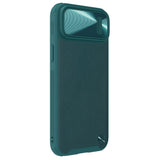 Nillkin CamShield Leather S Case iPhone 14 Plus cover med kamera cover grøn