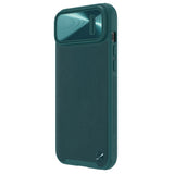 Nillkin CamShield Leather S Case iPhone 14 Plus cover med kamera cover grøn
