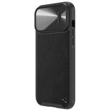 Nillkin CamShield Leather S Case iPhone 14 Pro Max case with camera cover black