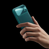 Nillkin CamShield Leather S Case iPhone 14 Pro Max case with camera cover black