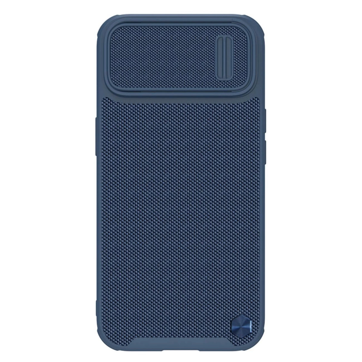 Nillkin Textured S Case til iPhone 14, pansret cover med kamera cover, blå