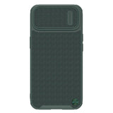 Nillkin Textured S Case til iPhone 14, pansret cover med kamera cover, grøn