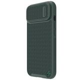 Nillkin Textured S Case til iPhone 14, pansret cover med kamera cover, grøn