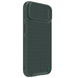 Nillkin Textured S Case til iPhone 14, pansret cover med kamera cover, grøn