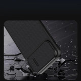 Nillkin Textured S Case iPhone 14 Pro pansret cover med kamera cover, sort
