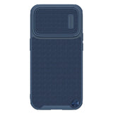Nillkin Textured S Case til iPhone 14 Pro, pansret cover med kamera cover, blå