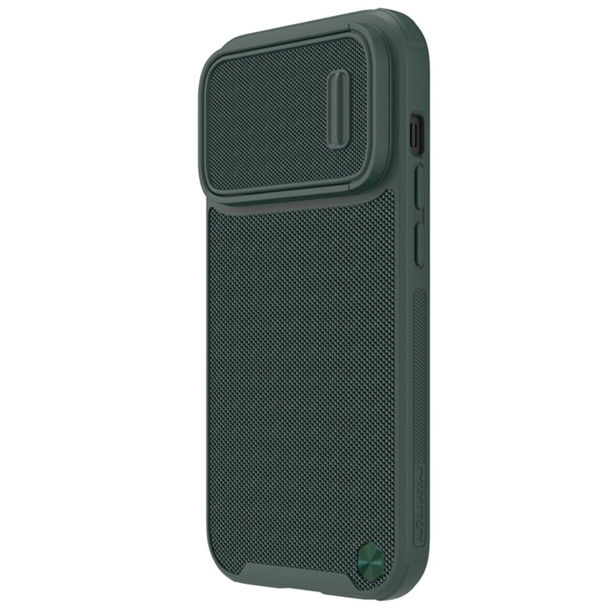 Nillkin Textured S Case iPhone 14 Pro pansret cover med kamera cover grønt