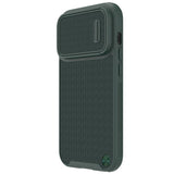Nillkin Textured S Case iPhone 14 Pro pansret cover med kamera cover grønt