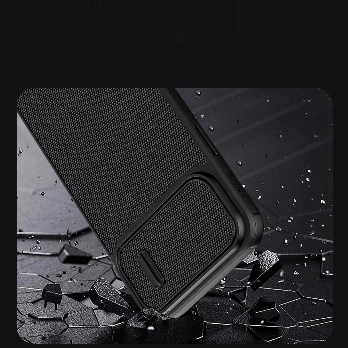 Nillkin Textured S Case iPhone 14 Plus pansret cover med kamera cover grøn