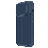 Nillkin Textured S Case iPhone 14 Pro Max pansret cover med kamera cover blå