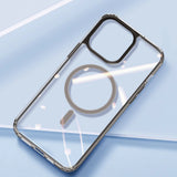 Dux Ducis Clin2 case for iPhone 14 Plus magnetic cover MagSafe gray