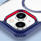 Dux Ducis Clin2 case for iPhone 14 Plus magnetic MagSafe cover blue