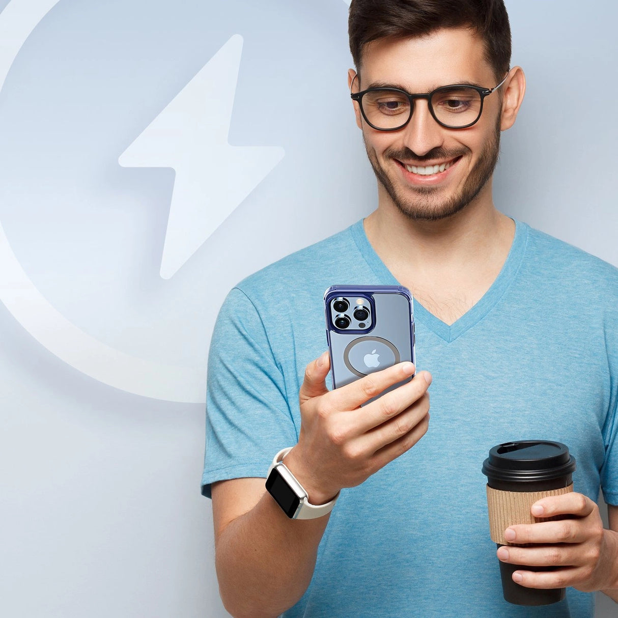 Dux Ducis Clin2 case for iPhone 14 Pro magnetic MagSafe cover blue