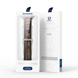 Dux Ducis Strap (Outdoor Version) Apple Watch Ultra Strap, SE, 9, 8, 7, 6, 5, 4, 3, 2, 1 (49, 45, 44, 42 mm) Nylon Band Bracelet Black and Orange