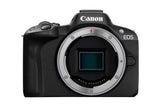 Canon EOS R50, Black + RF-S 18-45mm F4.5-6.3 IS STM Kit MILC 24,2 MP CMOS 6000 x 4000 pixel Sort
