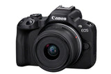 Canon EOS R50, Black + RF-S 18-45mm F4.5-6.3 IS STM Kit MILC 24,2 MP CMOS 6000 x 4000 pixel Sort