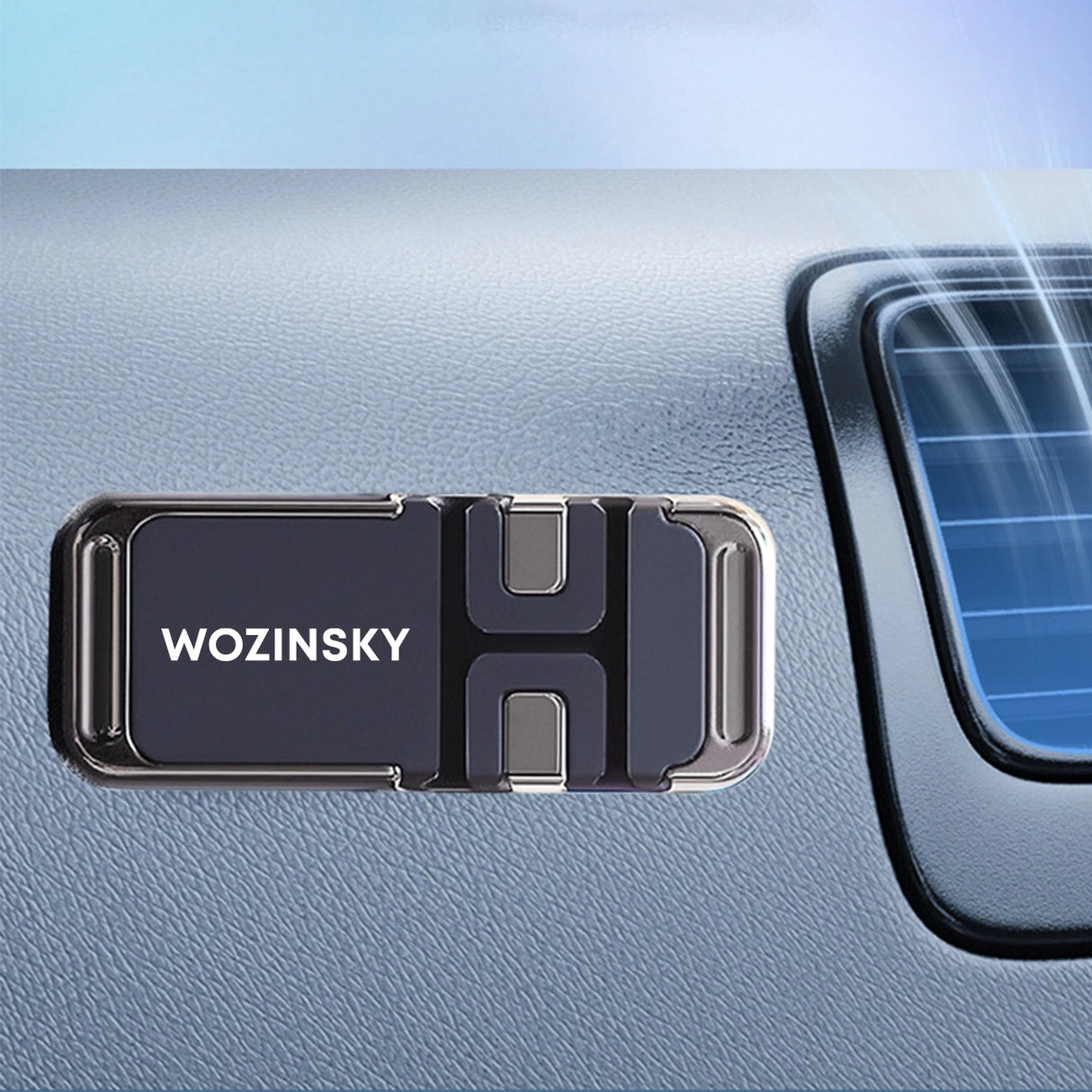 Wozinsky magnetisk telefonholder med kabelorganisator (WMCDO-B1)