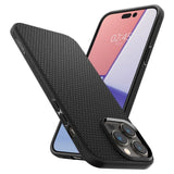 Spigen Liquid Air iPhone 14 Pro Case - Matte sort