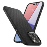 Spigen Liquid Air Case til iPhone 14 Pro Max - Matte Black