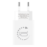 OBAL:ME Wall Charger USB-A 10W + USB-A/USB-C Cable 1m - White
