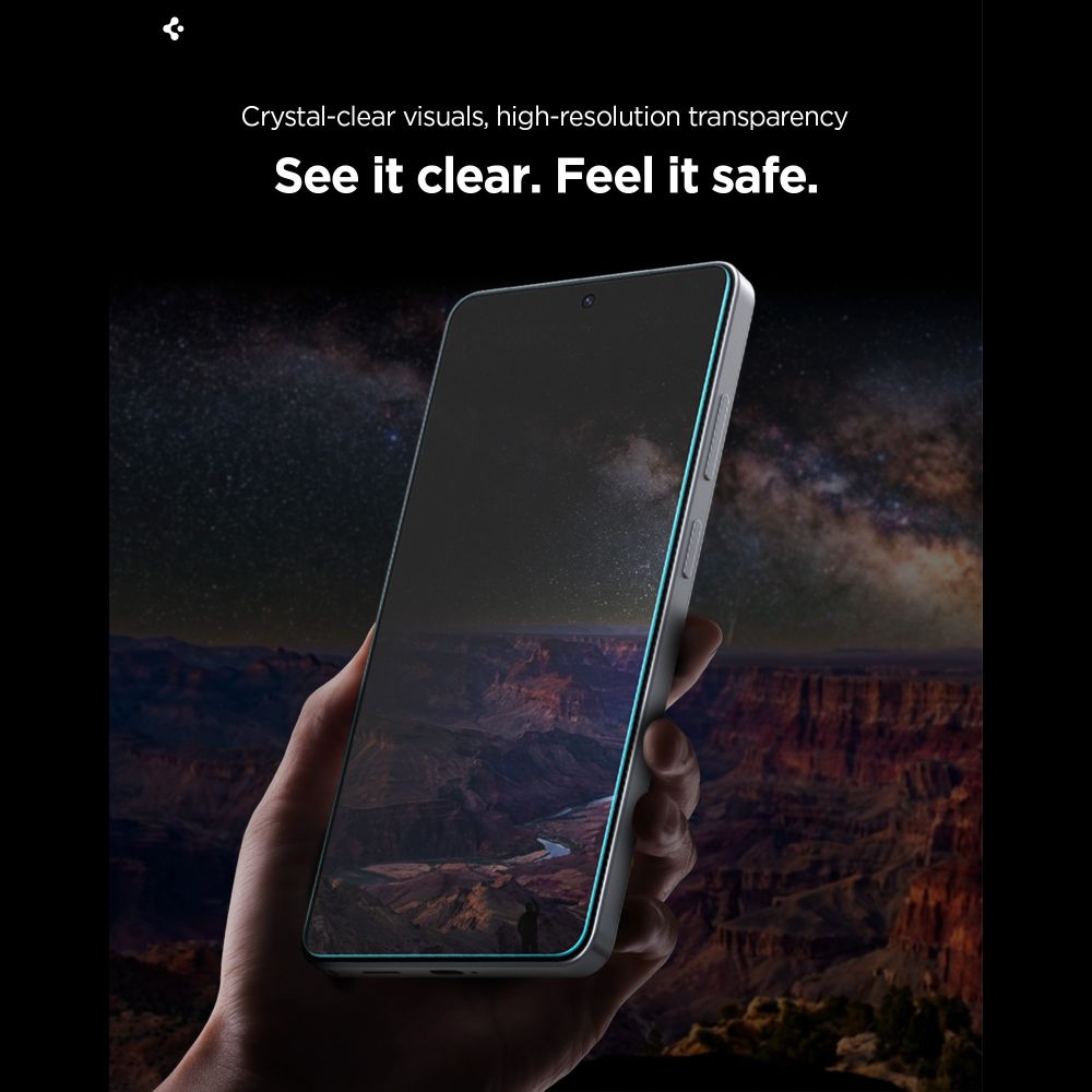 Privacyglas Spigen Glas.Tr 'Ez Fit Pro Ac' Hd 2 Pack Galaxy S26 Fortrolighed
