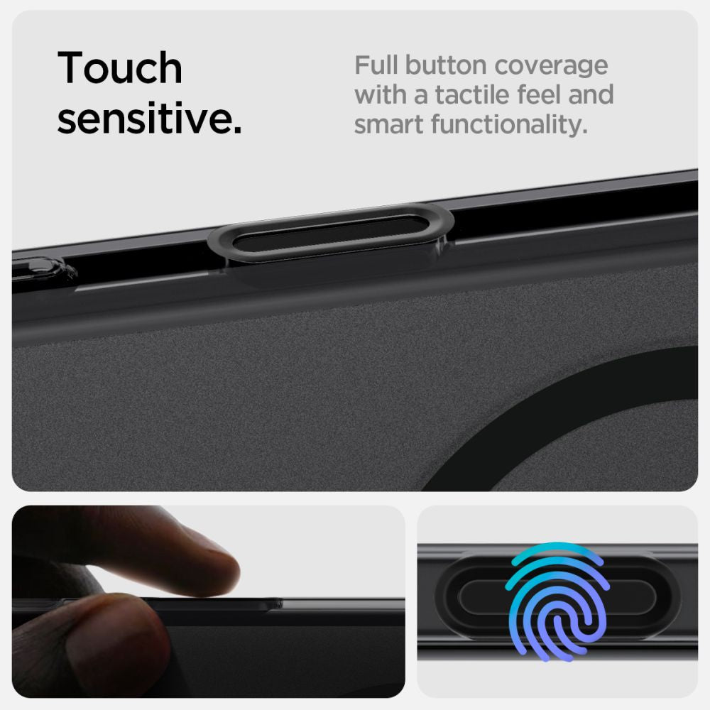 Spigen Ultra Hybrid 'T' Magsafe Iphone 16 Pro Frost Sort