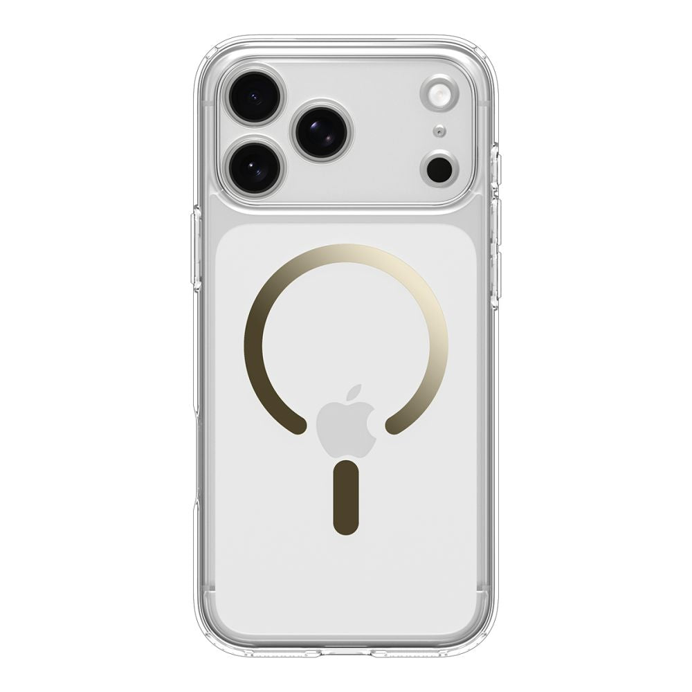 Spigen Ultra Hybrid Magsafe Iphone 17 Pro Max Klar/Guld