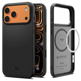 Spigen Enzo Aramid 'T' Mag Magsafe Iphone 17 Pro / 18 Pro Sort