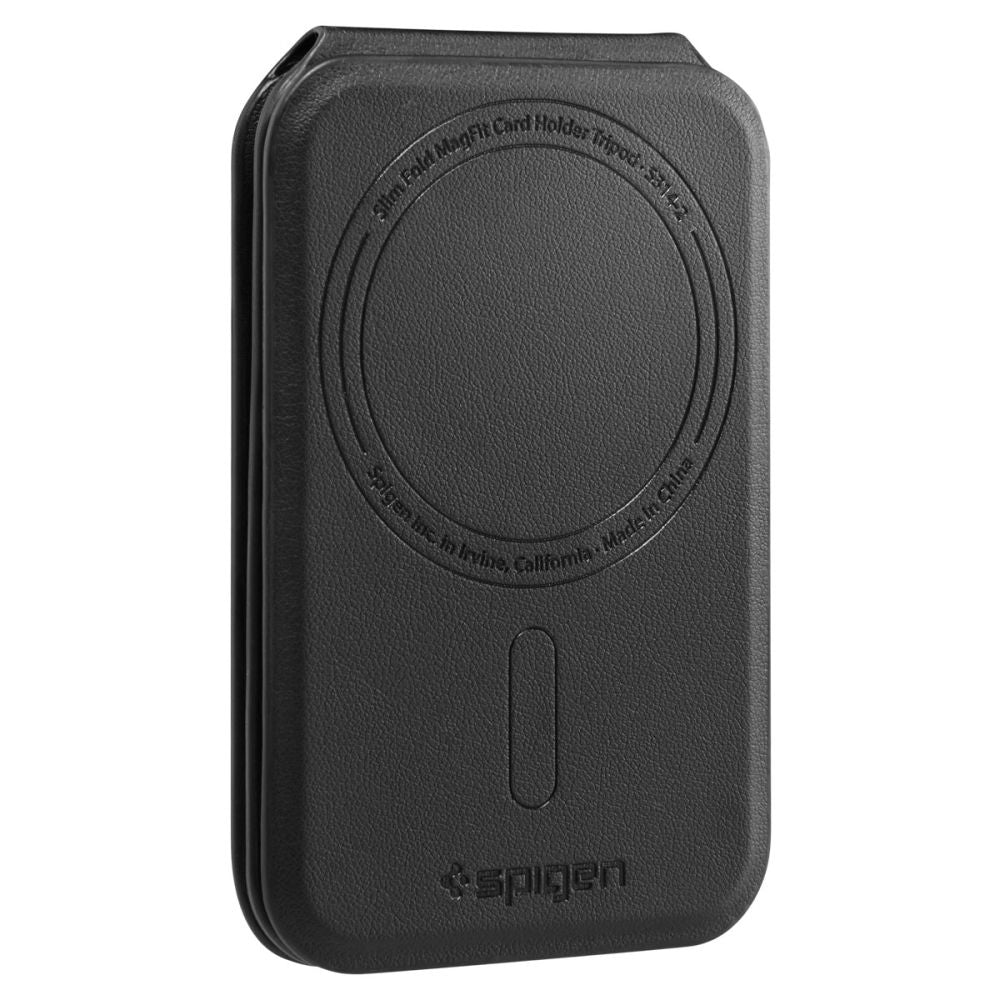 Spigen S314 2 Slim Fold Stativ Magsafe Universal Magnetisk Kortholder Sort