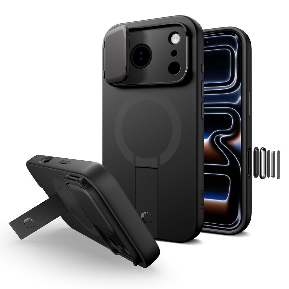 Tech Protect Kevlar Aura Magsafe Iphone 17 Pro Sort