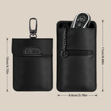 Tech Protect Klr400 Etui Nøglefri Rfid Signalblokker Sort/Sort