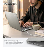 Spigen Urban Fit Macbook Air 13 M2 M5 2023 2026 Heathergray
