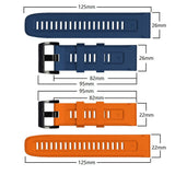 Tech Protect Iconband Garmin Fenix 5 / 6 / 6 Pro / 7 / 8 / 8 Pro / E / 9 / 9 Pro (47 Mm) Sort