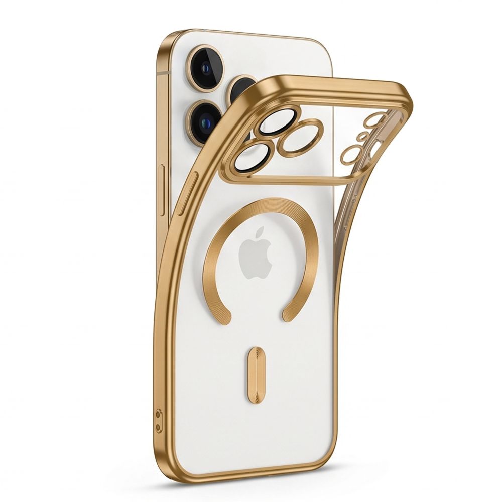 Tech Protect Magflex Magsafe Iphone 17 Pro / 18 Pro Shiny Gold