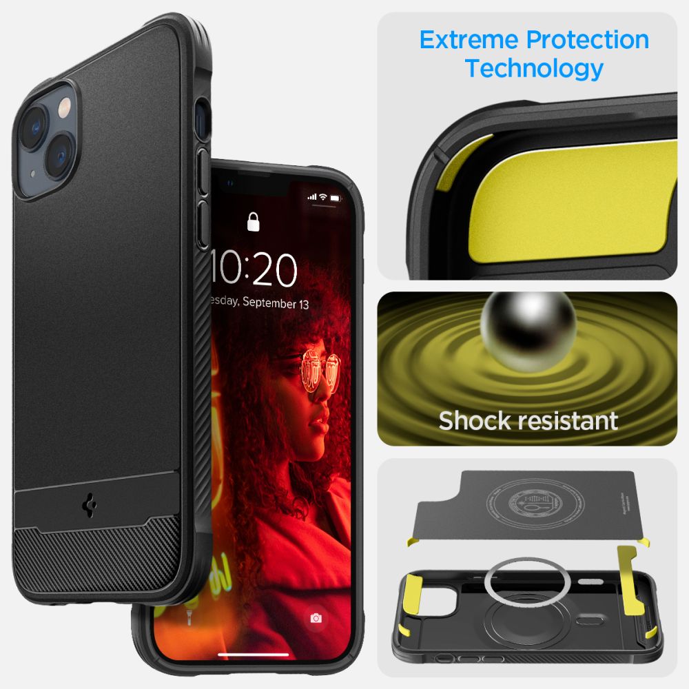 Spigen Rugged Armor Magsafe Iphone 14 Matsort