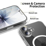 Tech Protect Flexair Hybrid Cc Magsafe Iphone 17 Clear