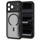Tech Protect Magcam Magsafe Iphone 17 Pro Max / 18 Pro Max Mat Sort/Rød