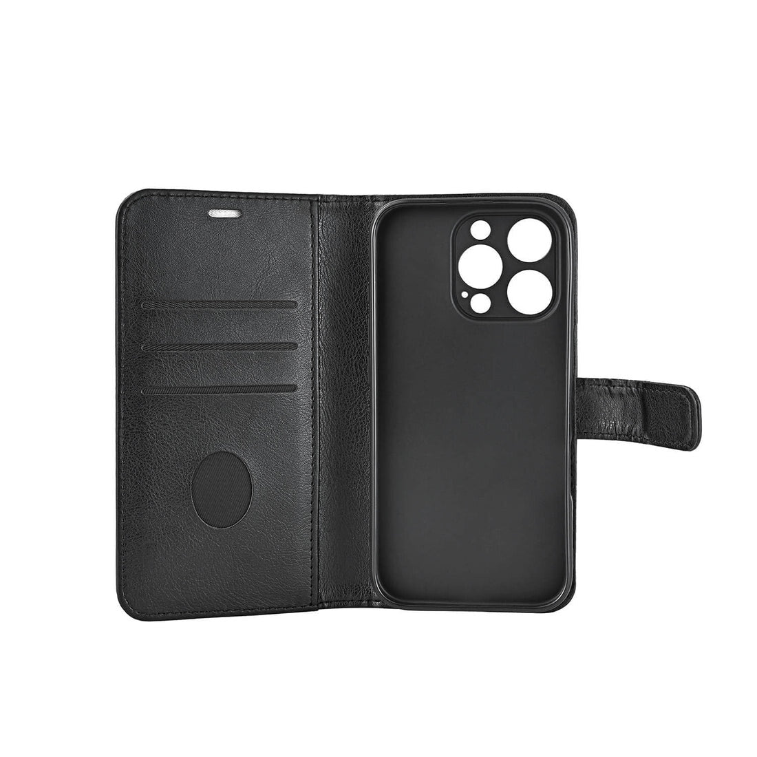 Radicover RAD301 mobiltelefon etui 15,5 cm (6.1") Tegnebogsetui Sort