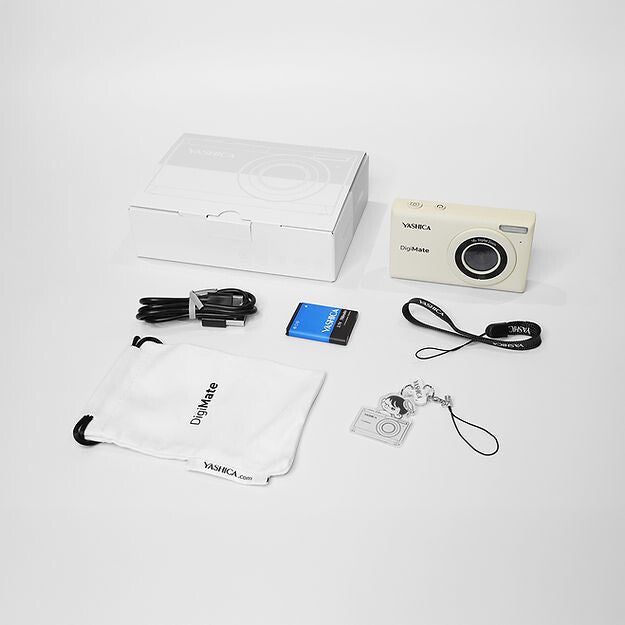 Yashica DigiMate Kompakt kamera 64 MP CMOS Hvid