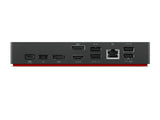 Lenovo ThinkPad Universal USB-C Dock Ledningsført USB 3.2 Gen 1 (3.1 Gen 1) Type-C Sort