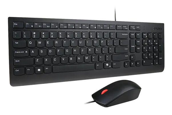 Lenovo 4X31R64409 tastatur Mus inkluderet Universel USB Dansk Sort